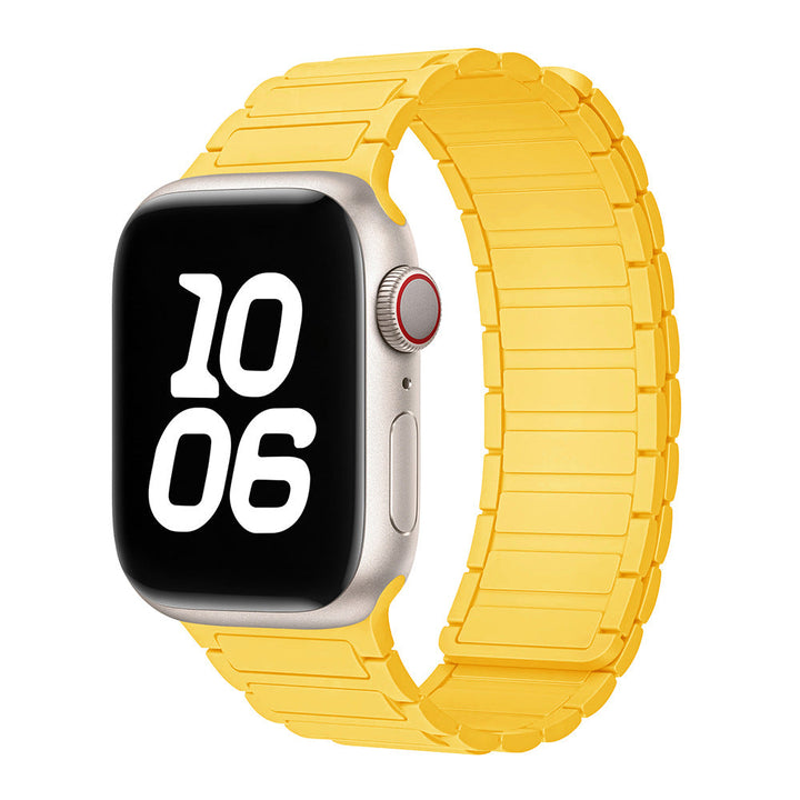 Unisex Apple Watch Band Flexible Soft Silicone Strap