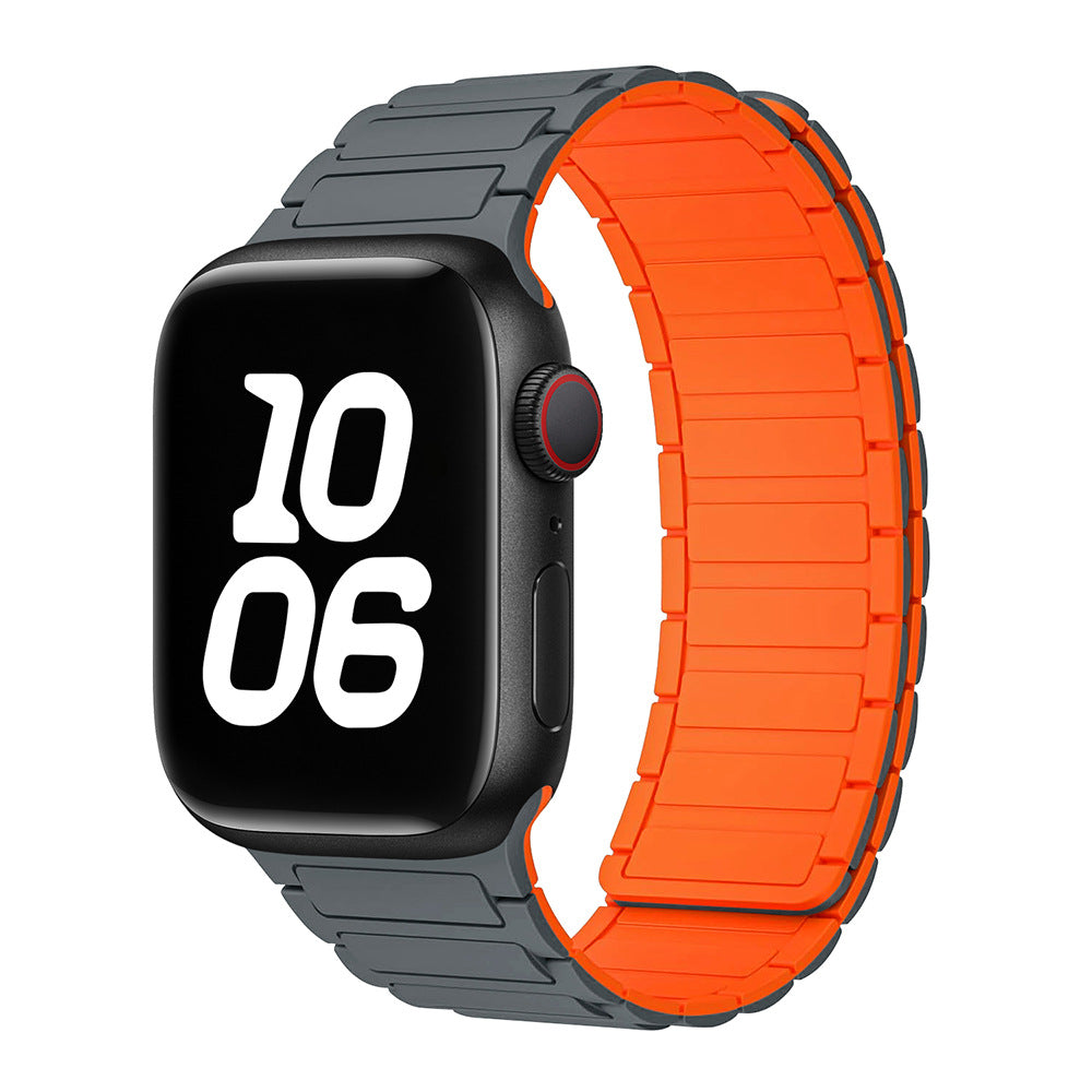 Unisex Apple Watch Band Flexible Soft Silicone Strap