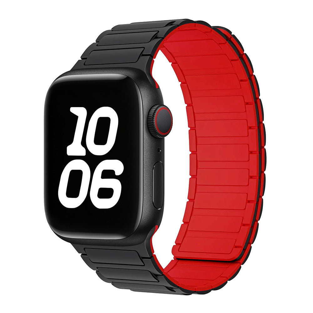Unisex Apple Watch Band Flexible Soft Silicone Strap