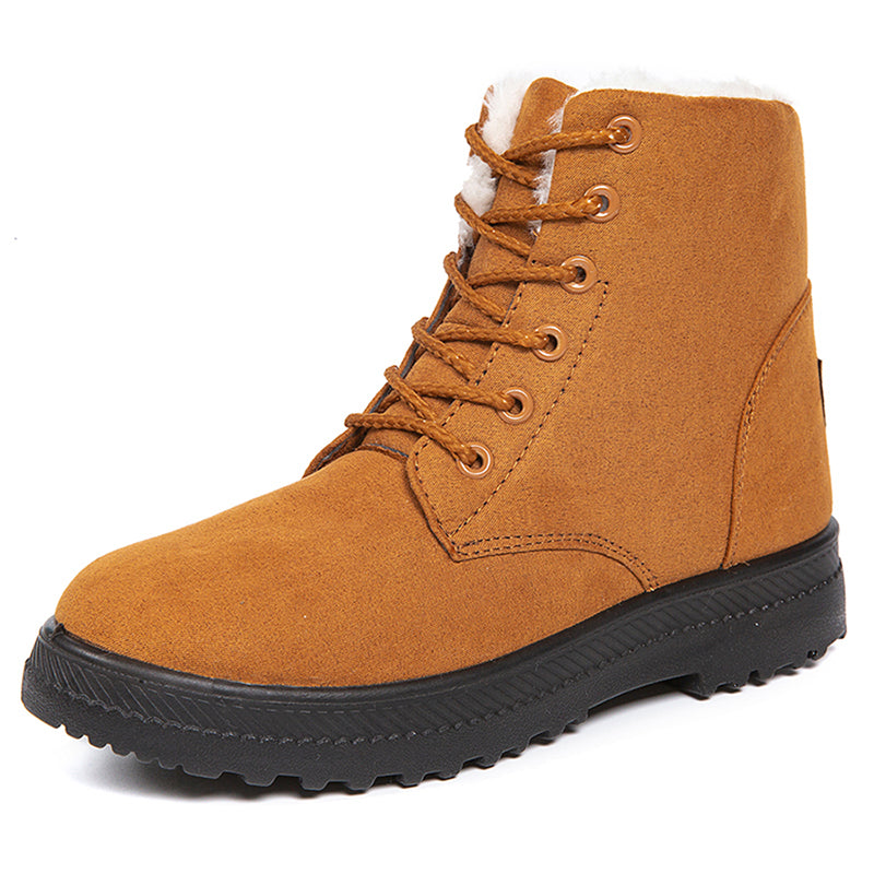 Womens Winter Boots Fur Lined Warm Fit - BritishMode