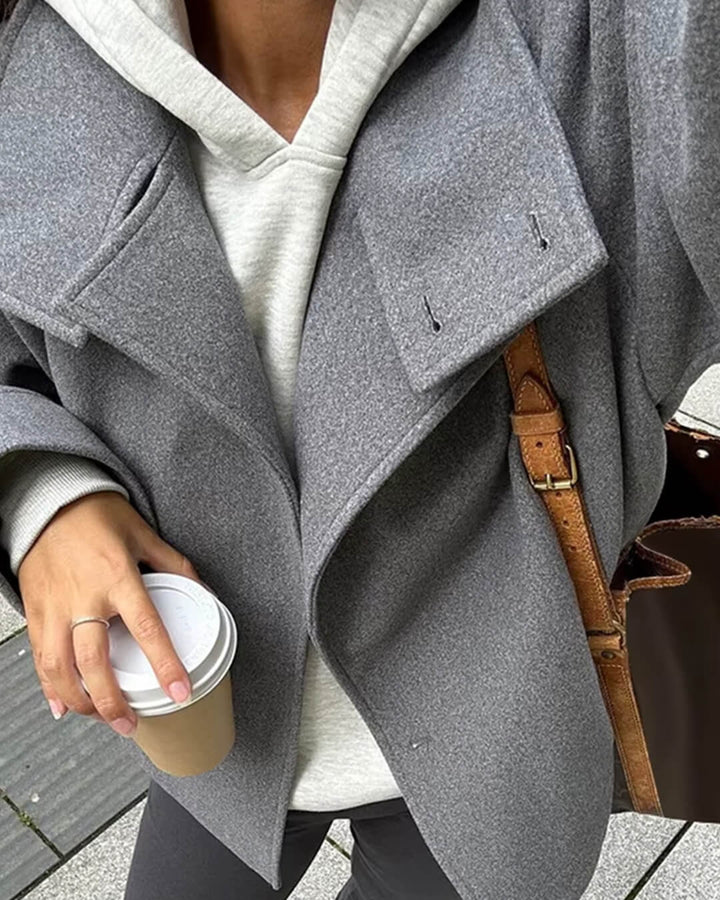 Womens Padded Parka Coat with Large Hood Warm Insulated