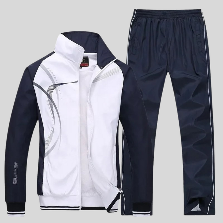 Unisex Athletic Fitness Set Breathable Stretch Fabric - BritishMode
