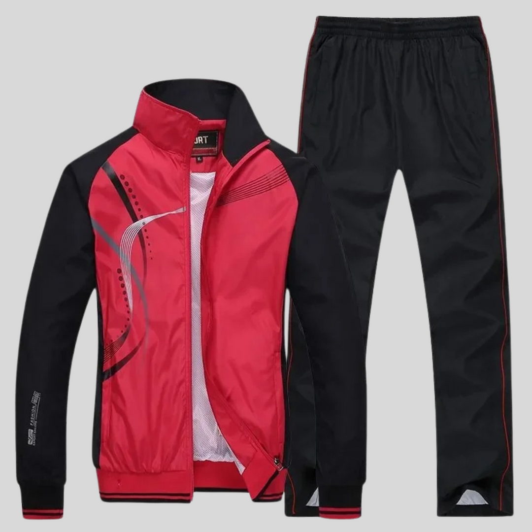 Mens Casual Sportswear Set Relaxed Fit