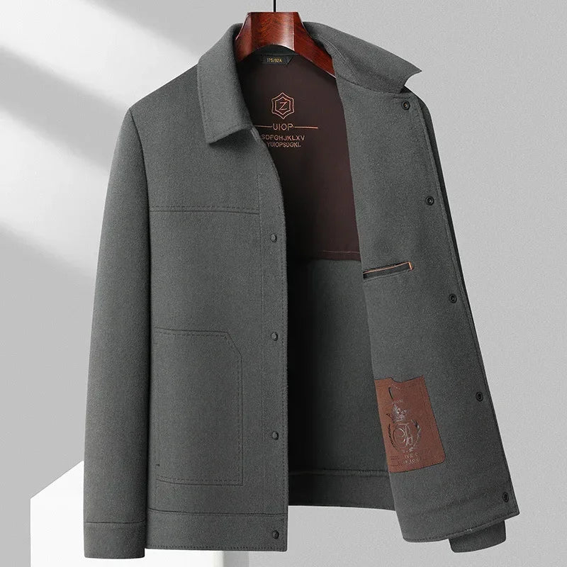Mens Leather Jacket Traditional Fit