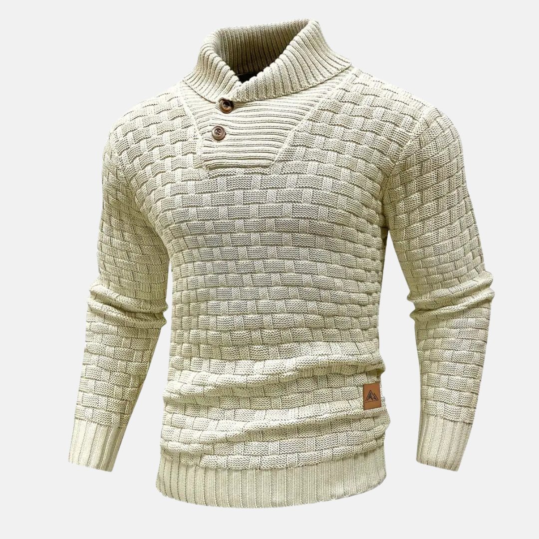 Mens Knit Sweater Soft Comfortable Fit