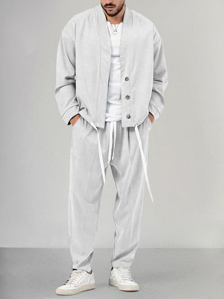 Mens Winter Outfit Set Cozy Fit