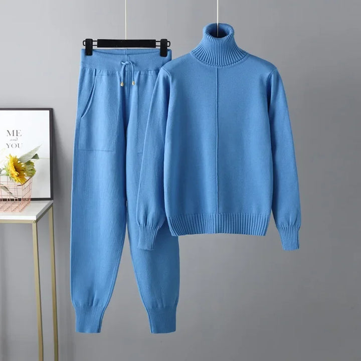 Womens Knit Two-Piece Outfit Cozy Fit