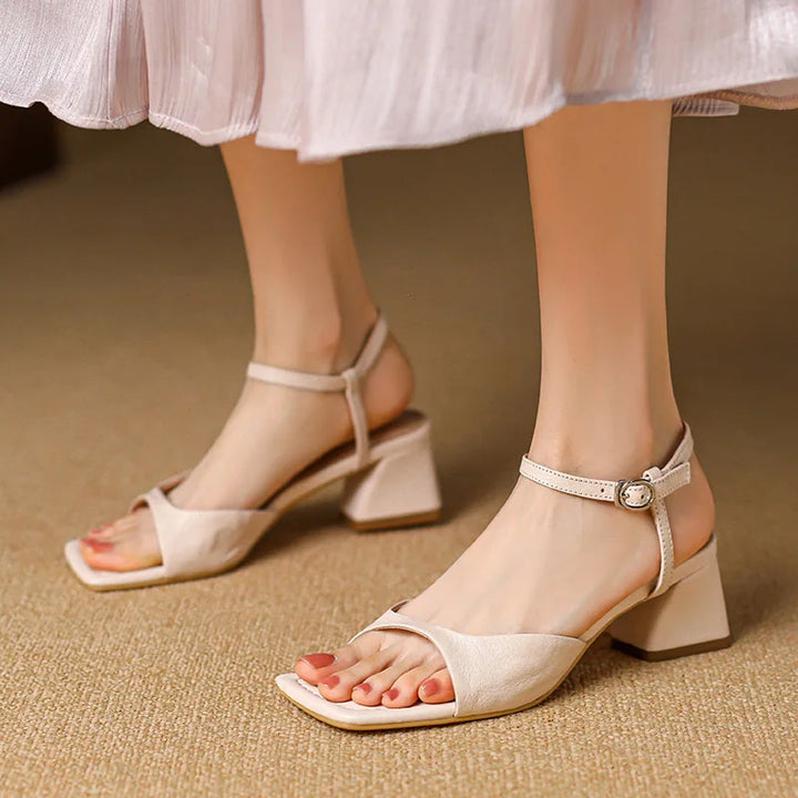 Womens Genuine Leather Sandals Comfortable Fit