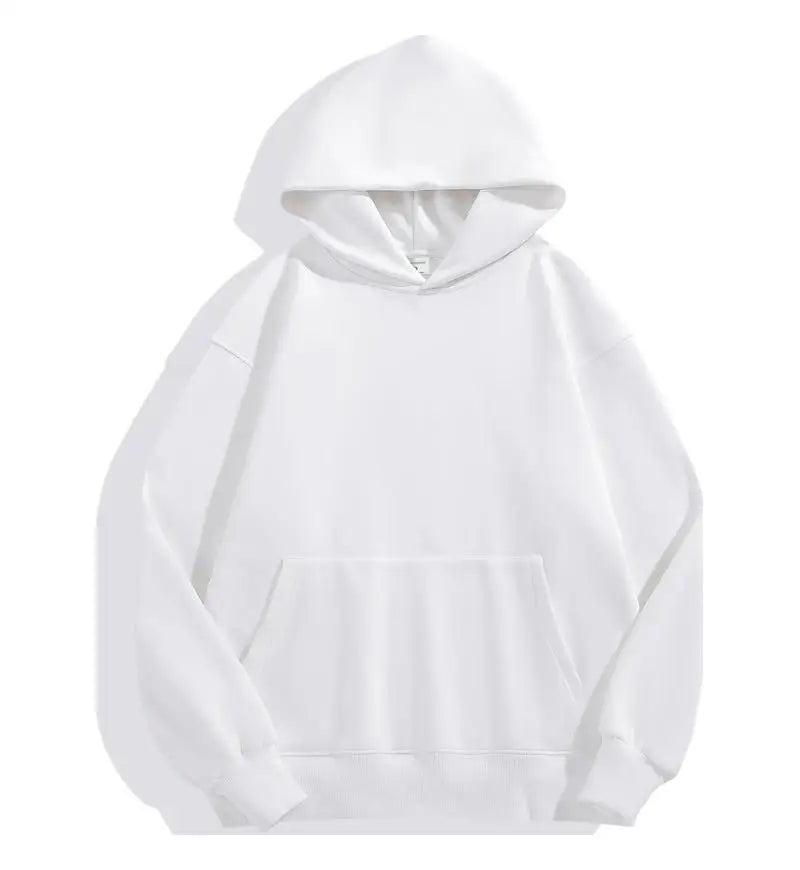 Mens Hoodie Cotton Blend Comfortable Fit Sweatshirt