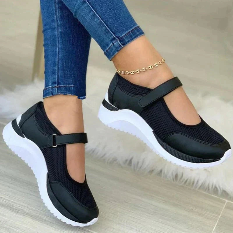 Womens Orthopedic Shoes with Thick Insoles Comfortable Fit