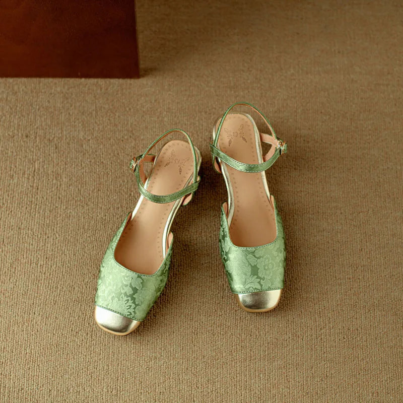 Womens Slingback Shoes with Adjustable Strap