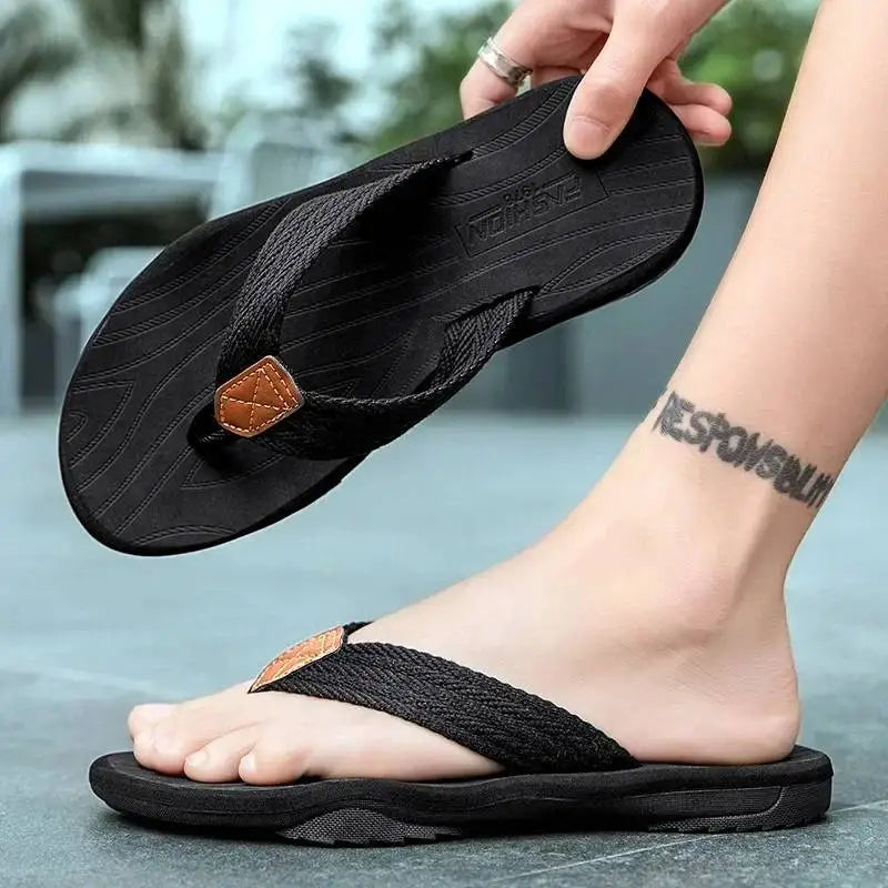 Mens Water Shoes Lightweight Summer Flip Flops