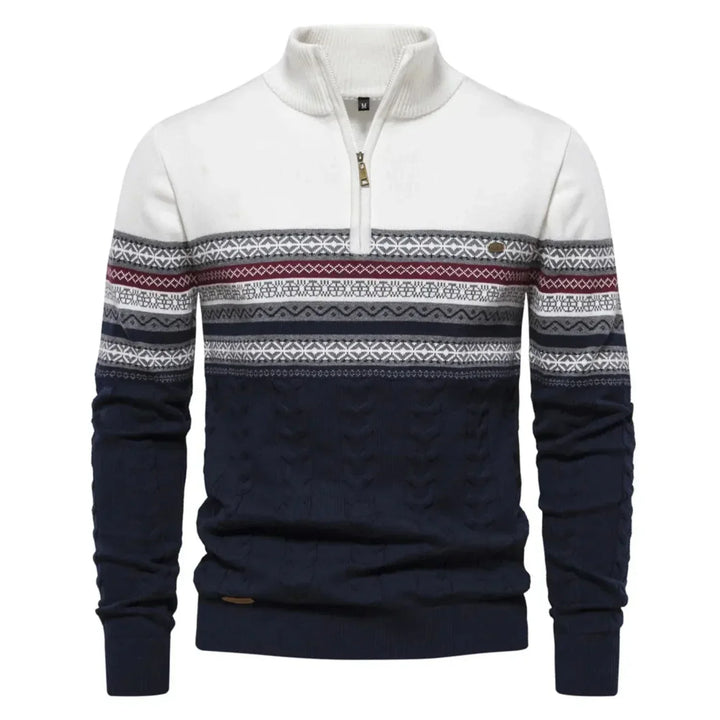 Mens Winter Sweater Wool Blend Regular Fit - BritishMode