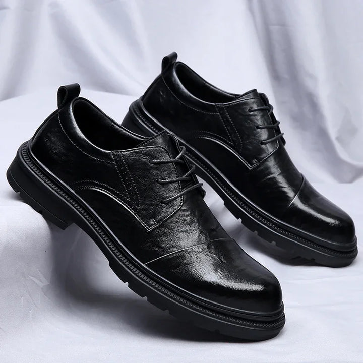 Mens Leather Shoes Genuine Leather