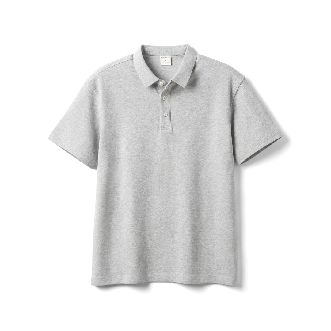 Mens Polo Shirt Lightweight Breathable Fit