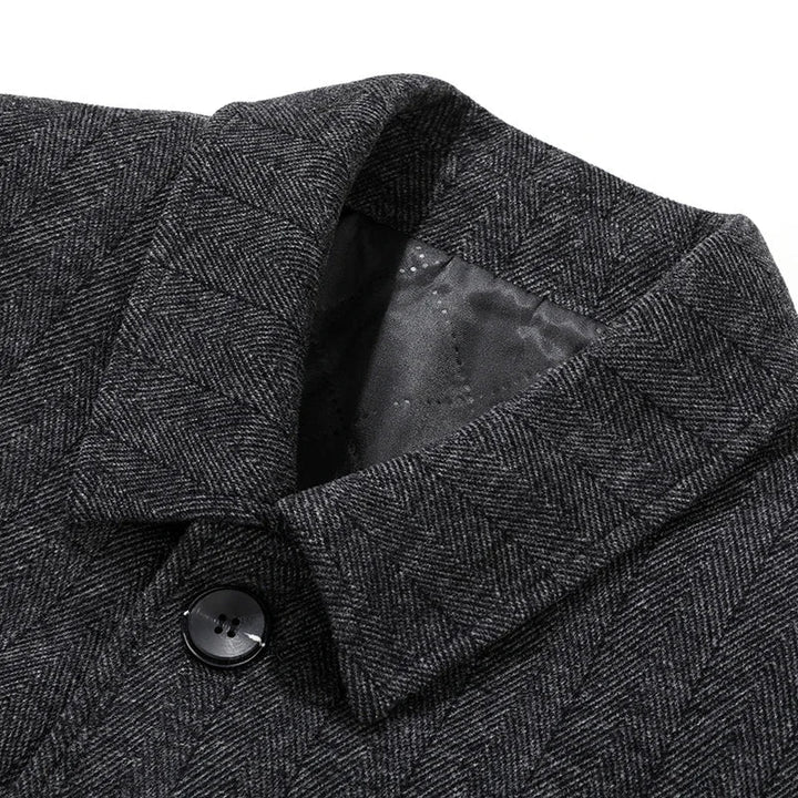 Mens Overcoat Wool Classic Fit