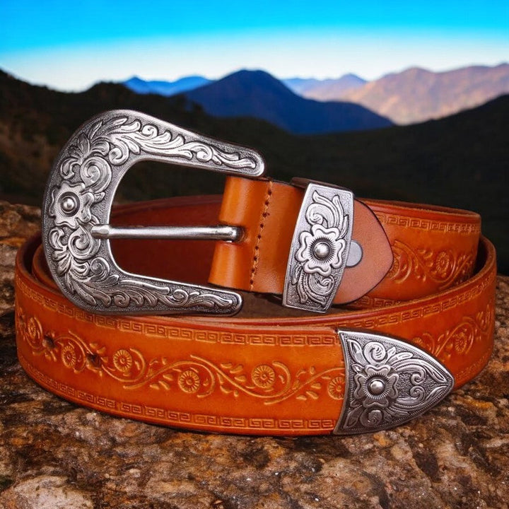 Unisex Leather Belt Classic Fit