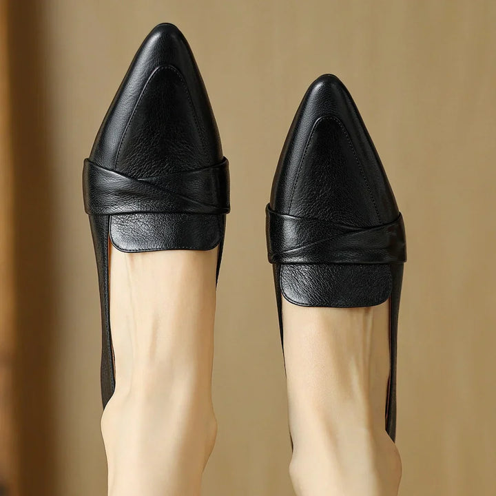 Womens Pumps Genuine Leather Classic Fit