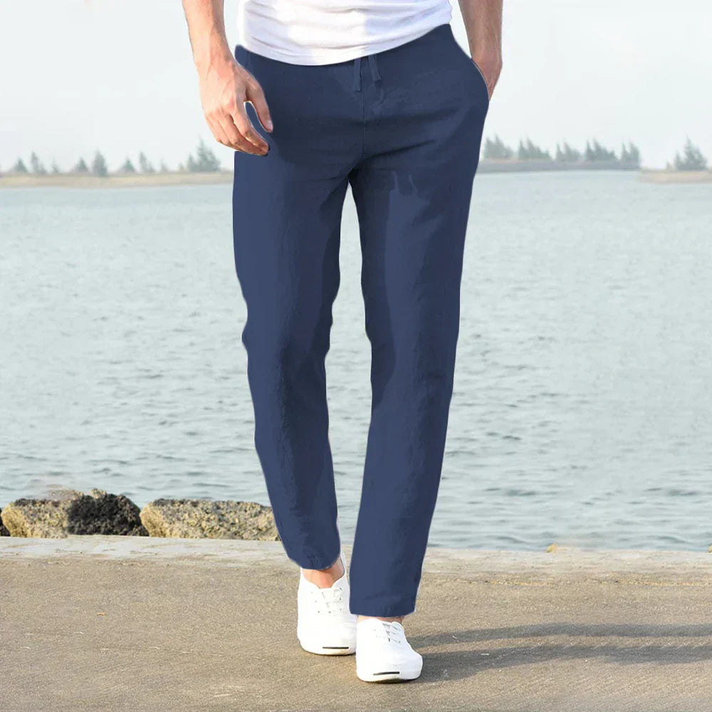 Mens Casual Pants Slim Fit