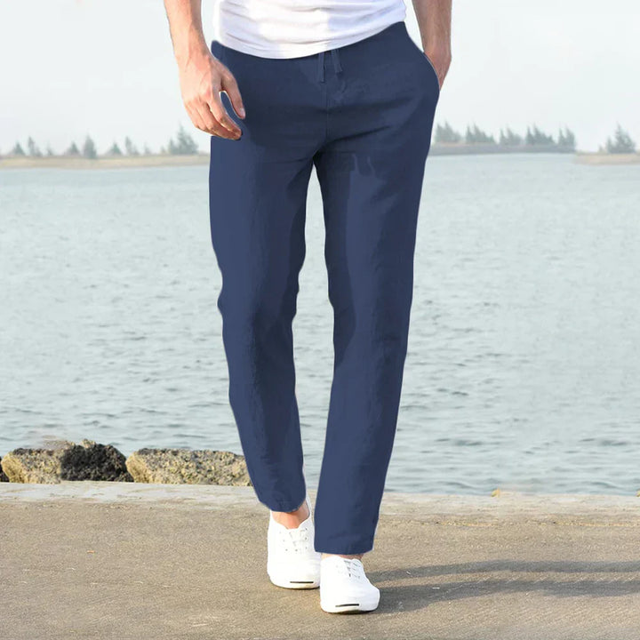 Mens Casual Pants Slim Fit