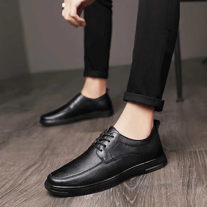 Mens Oxford Shoes Genuine Leather Classic Fit