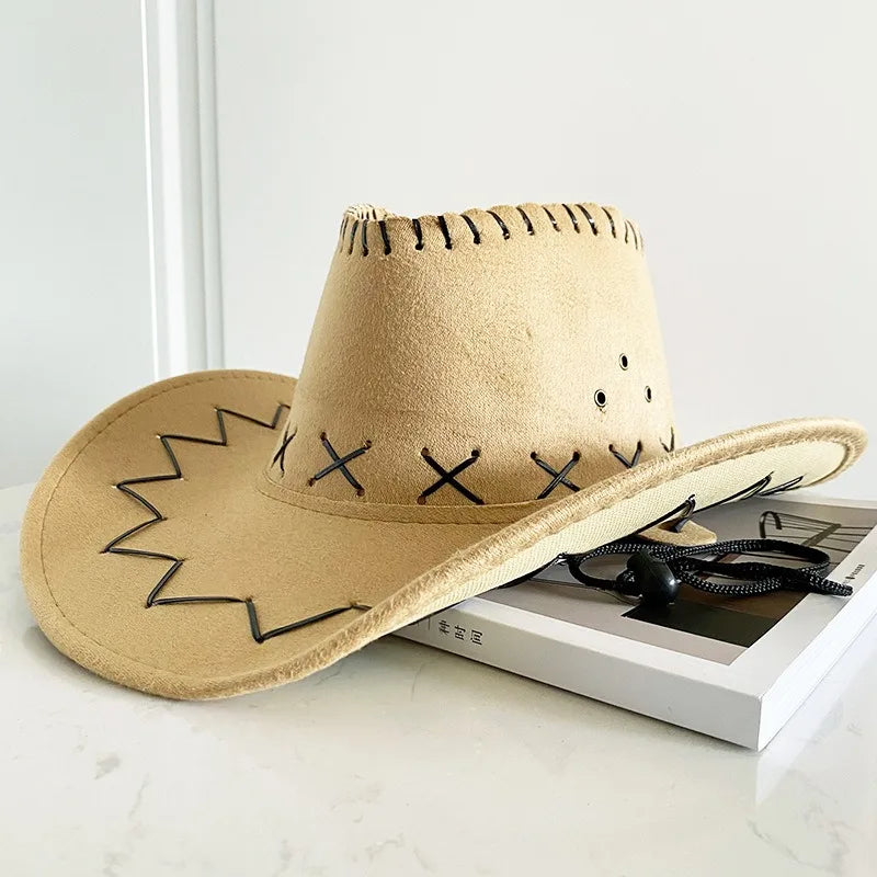 Womens Rhinestone Wedding Cowgirl Hat Classic Style