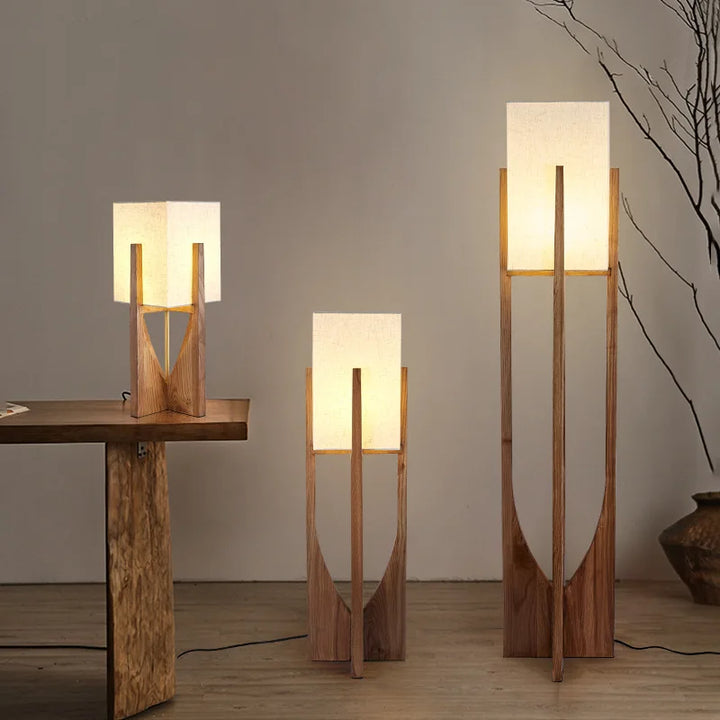 LED Pendant Natural Wood Rustic Style - BritishMode