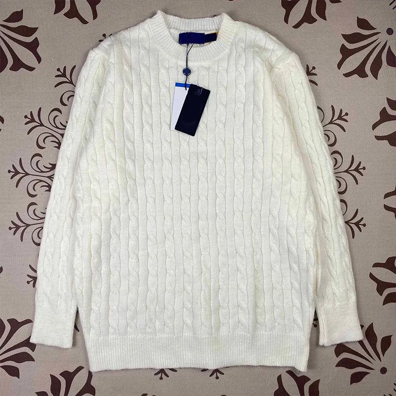 Womens Chunky Knit Sweater Oversized Cozy Fit