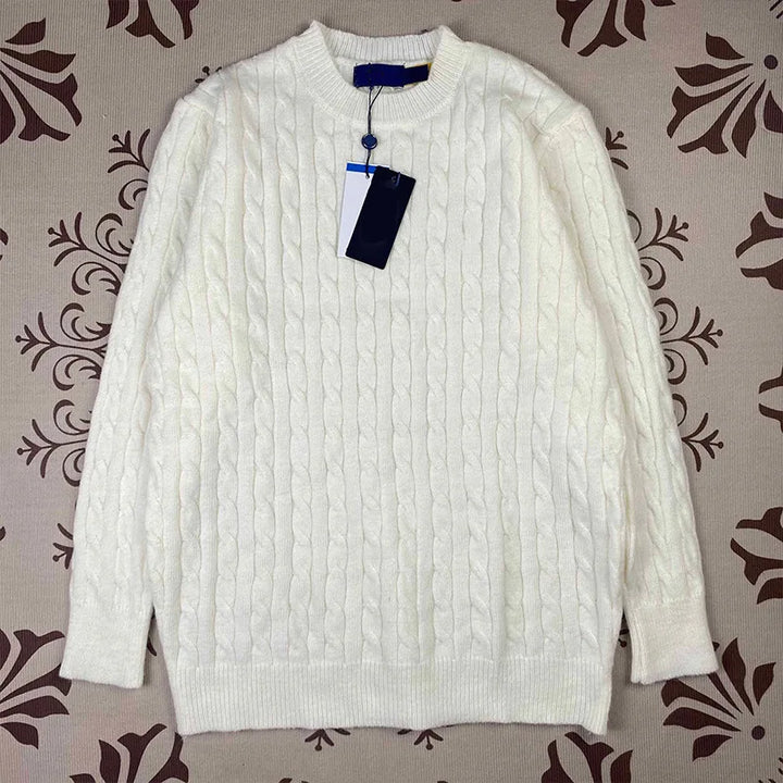 Womens Chunky Knit Sweater Oversized Cozy Fit