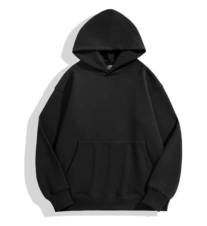 Mens Hoodie Cotton Blend Comfortable Fit Sweatshirt