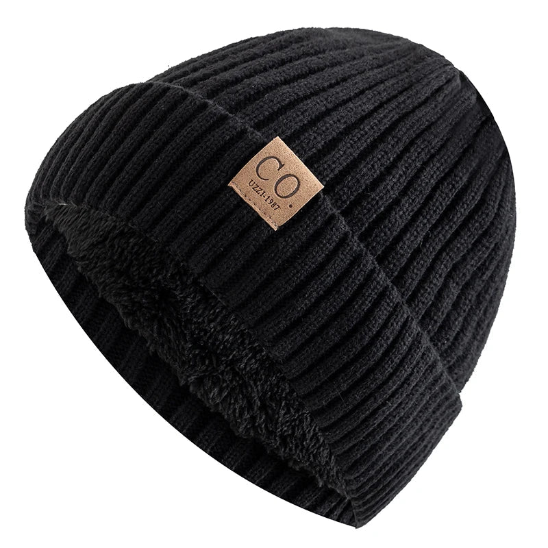 Unisex Winter Hat Fleece Lined Warm Fit