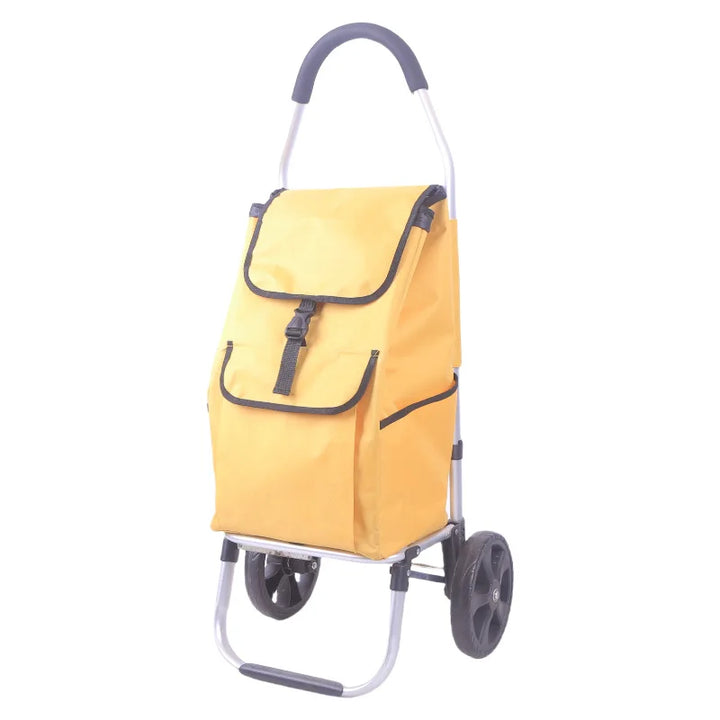Foldable Aluminium Shopping Trolley Lightweight Portable