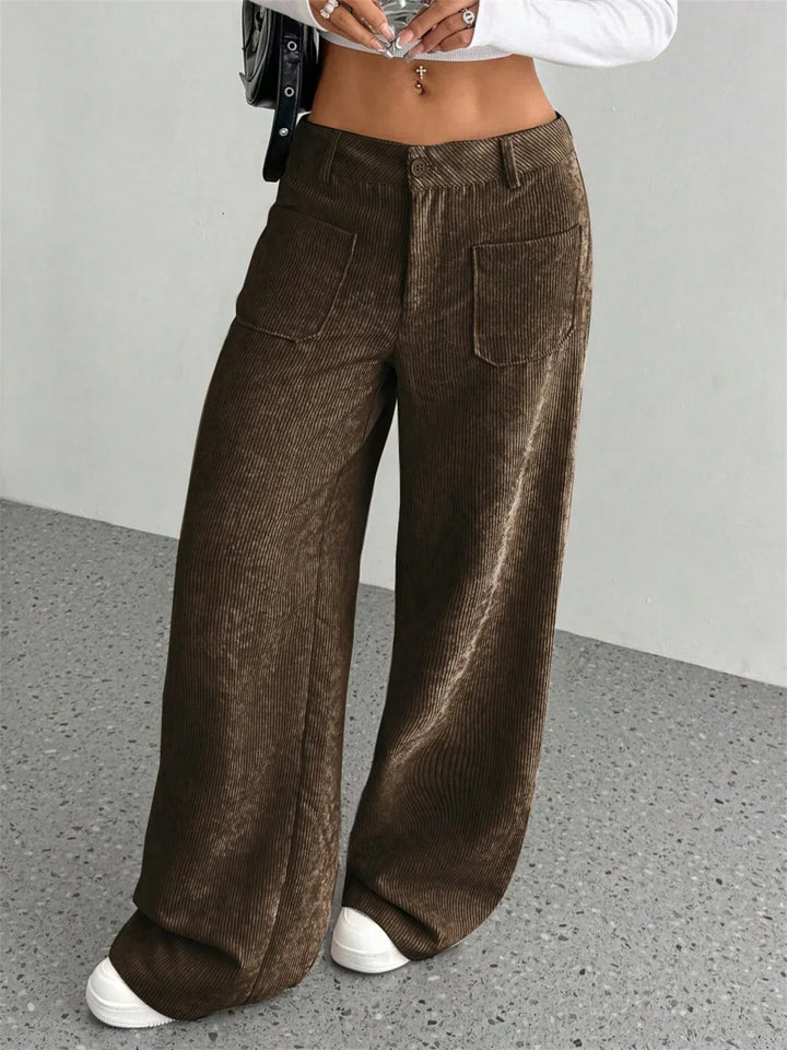Mens Corduroy Pants Comfortable Fit