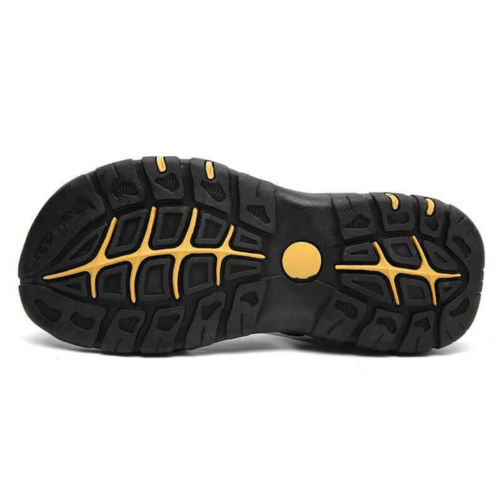 Unisex Orthopaedic Walking Sandal Leather Relaxed Fit