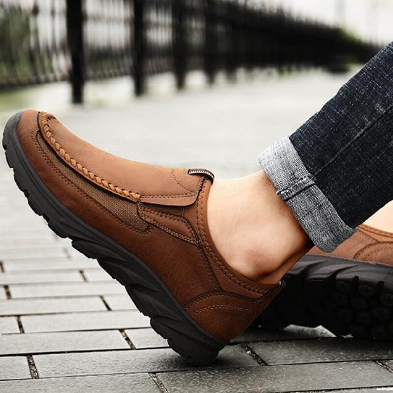Womens Slip-On Loafers Breathable Comfortable