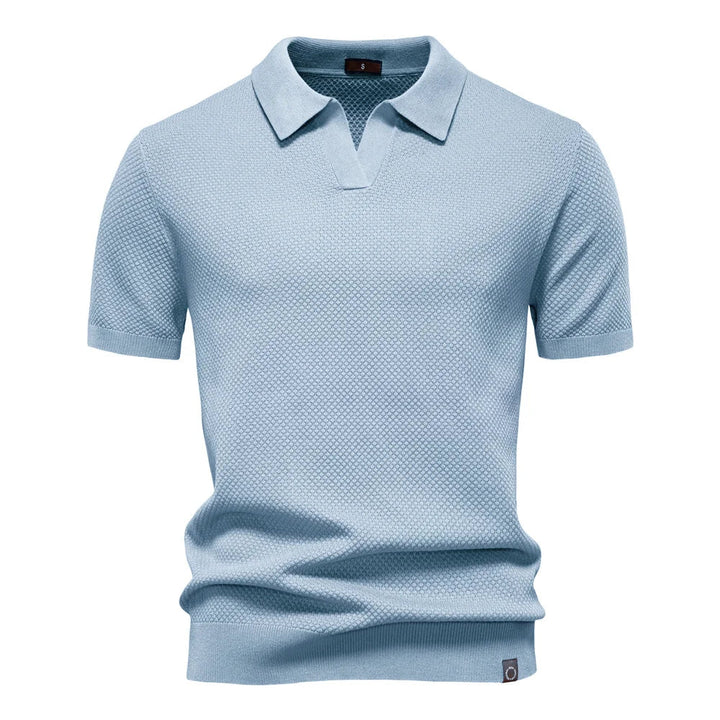 Mens Casual Polo Shirt Lightweight Fit