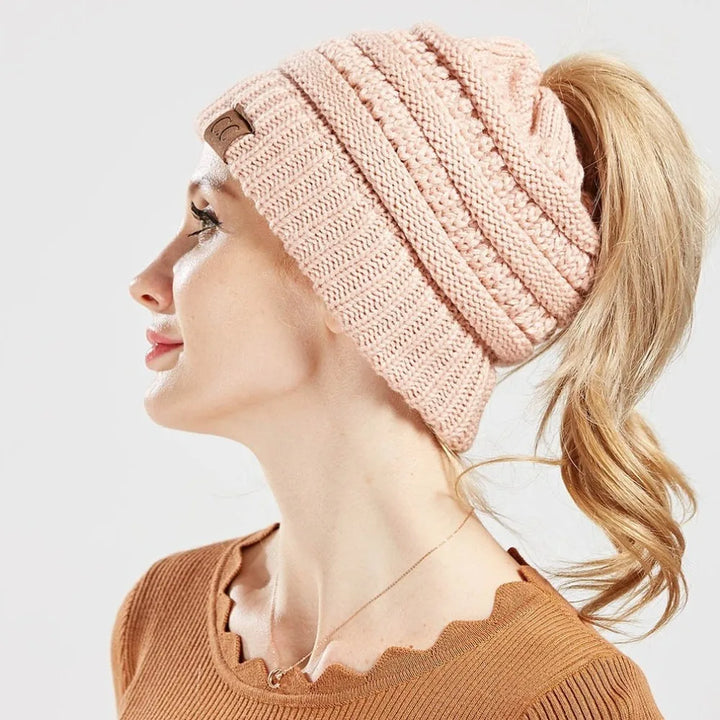 Unisex Slouchy Winter Hat Warm Knit - BritishMode