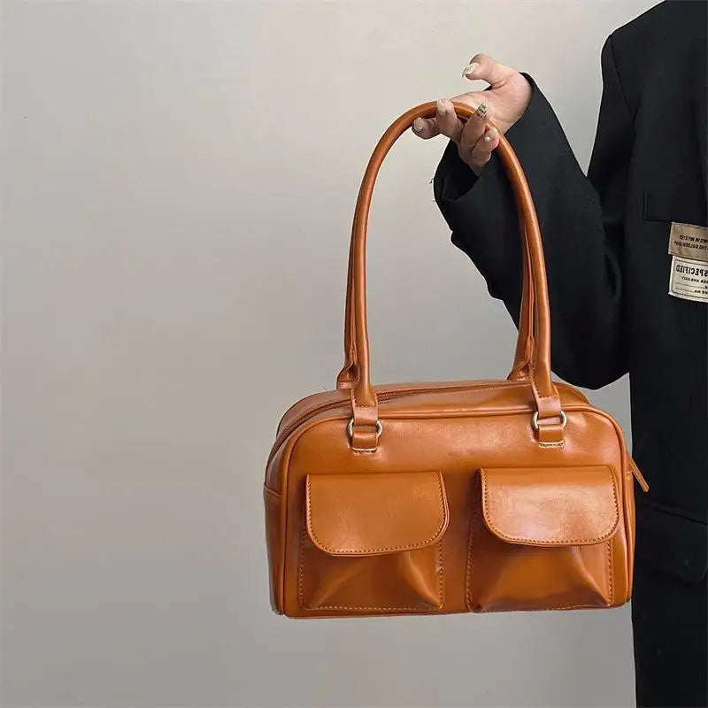 Unisex Multi-Pocket Bag Classic Style