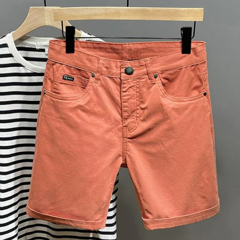 Mens Summer Shorts Cotton Comfortable Relaxed Fit - BritishMode
