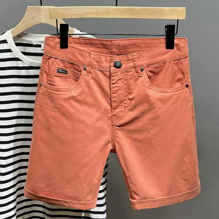 Mens Summer Shorts Cotton Comfortable Relaxed Fit - BritishMode