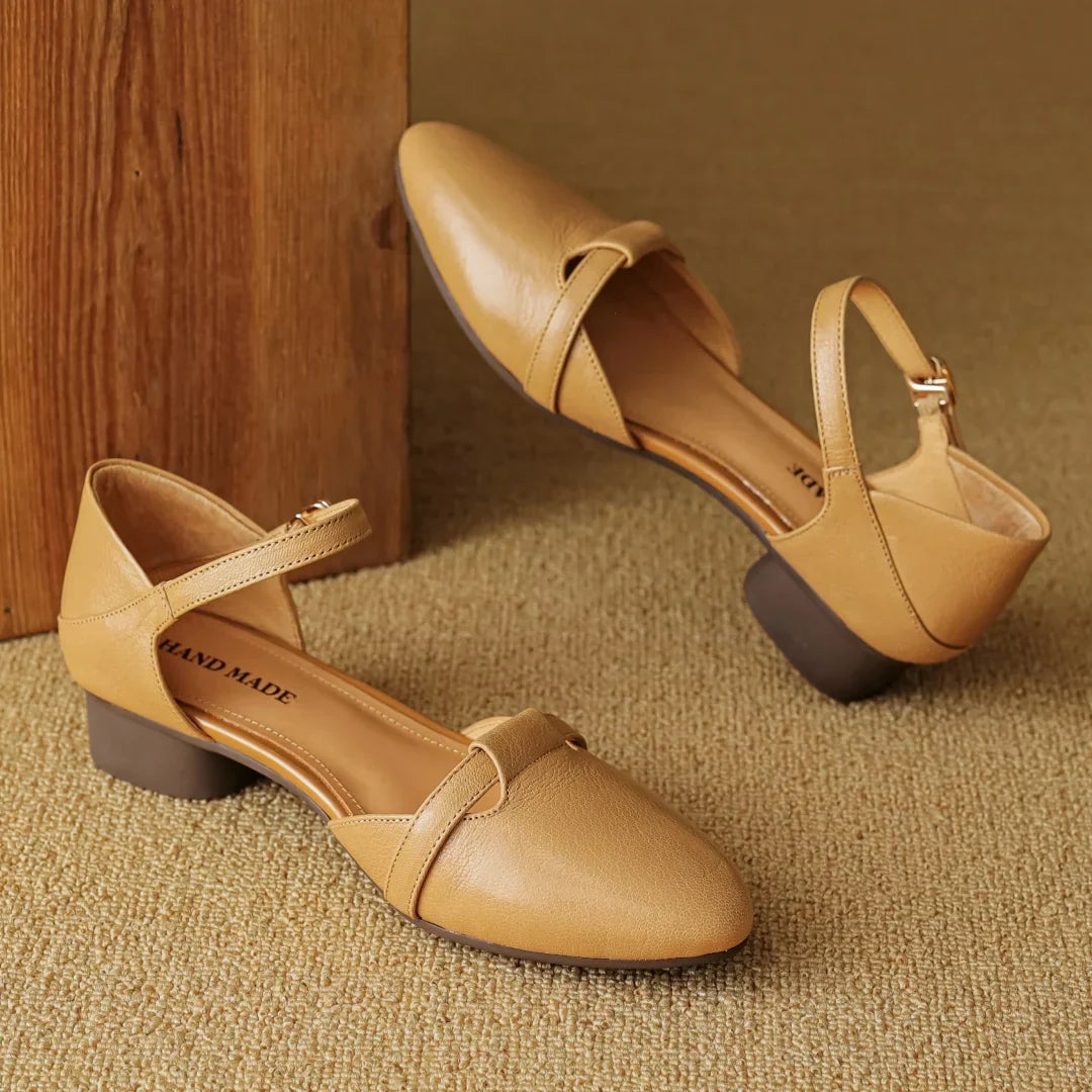 Womens Heels Genuine Leather Classic Fit