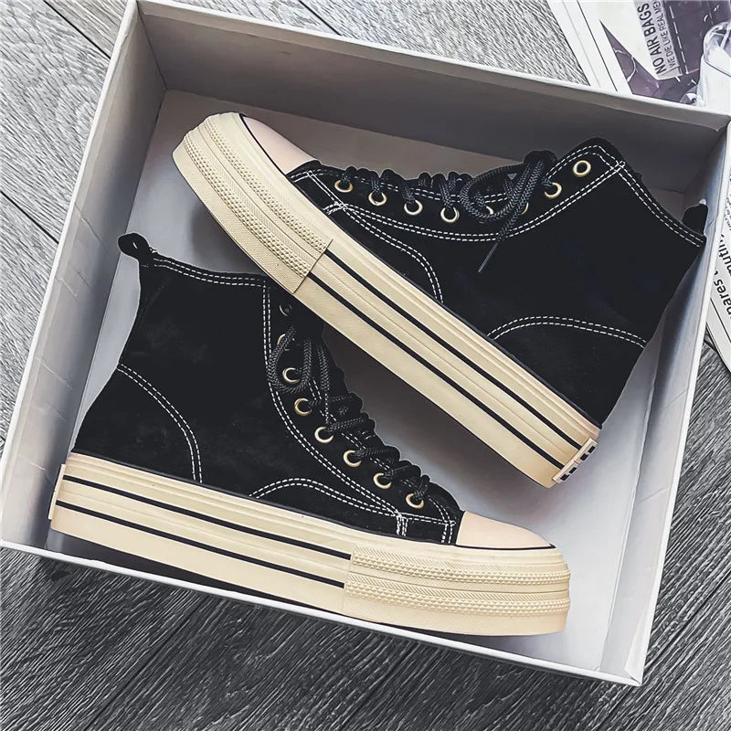 Unisex Ankle Boots Faux Suede Comfortable Fit