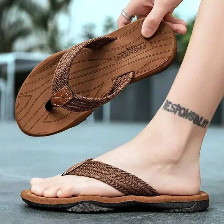 Mens Water Shoes Lightweight Summer Flip Flops