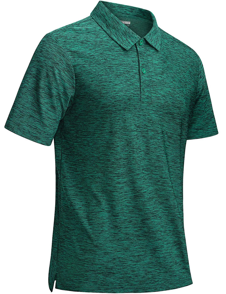 Mens Polo Shirt Lightweight Breathable Fit
