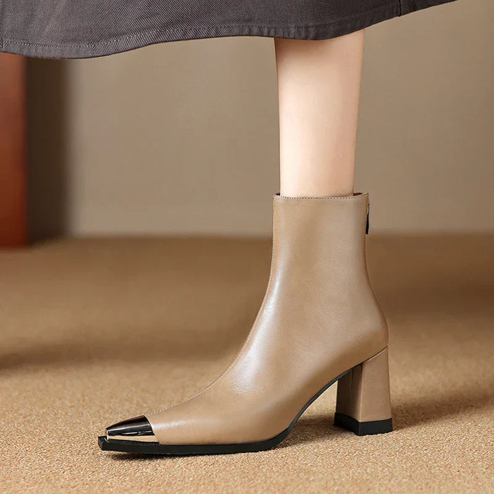 Womens Genuine Leather Boots Classic Fit