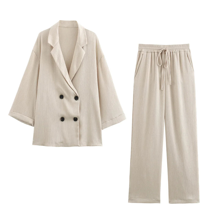 Womens Two-Piece Suit Classic Tailored Fit