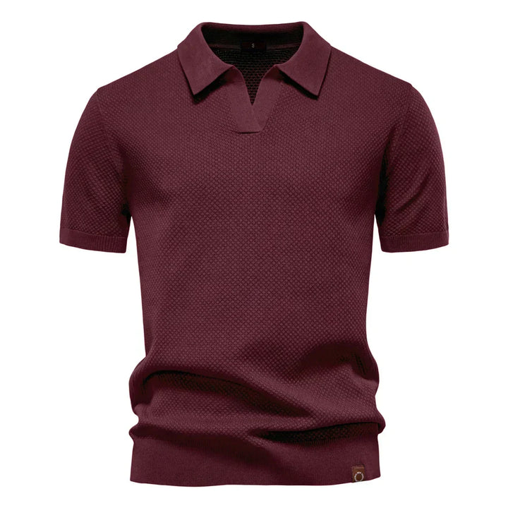 Mens Casual Polo Shirt Lightweight Fit