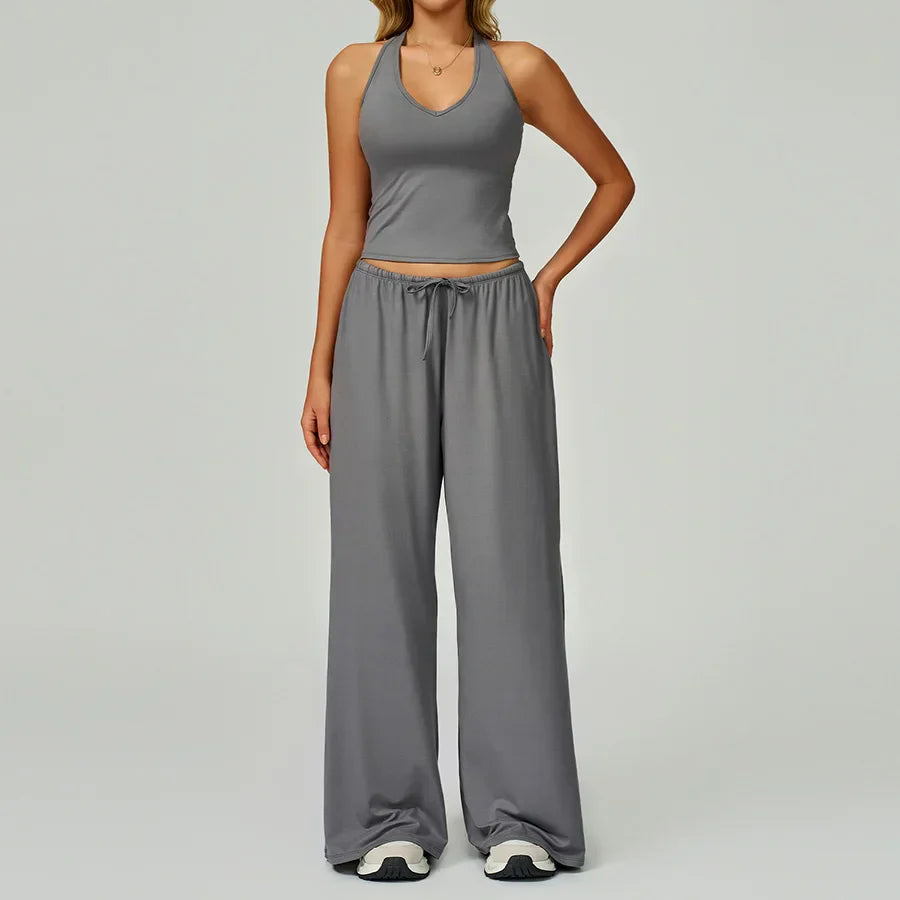Womens Fitness Outfit Breathable Stretch Fit