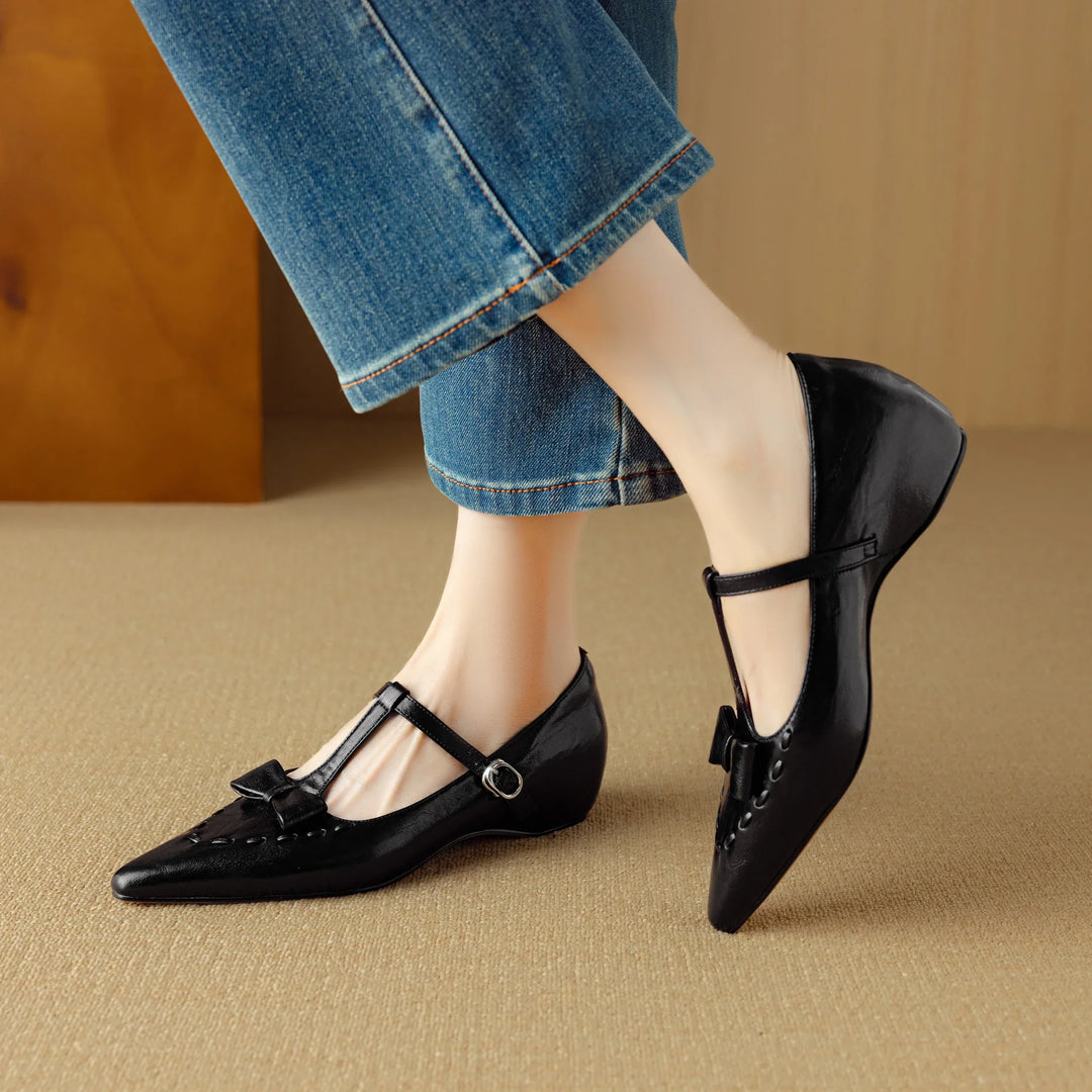 Womens Pumps Genuine Leather Classic Fit