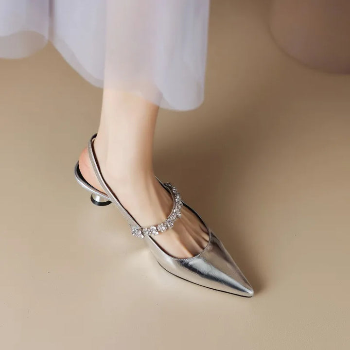 Womens Kitten Heel Shoes Classic Style